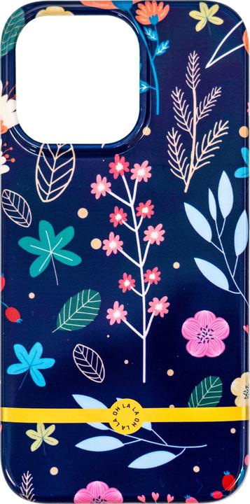 Actual product image Peter Jäckel OHLALA! Design Back Cover Black Flowers for Apple iPhone 11 (Apple iPhone 11)