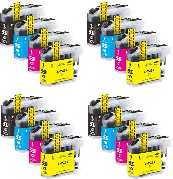 Immagine prodotto Hermex Cartuccia d'inchiostro compatibile XL per Brother MFC-J4625DW (M, C, Y, FC)