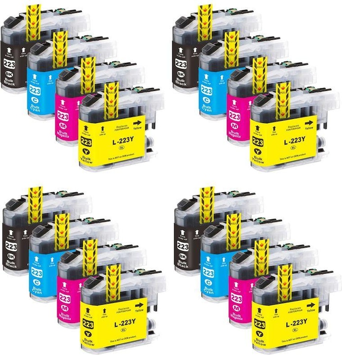 Immagine prodotto Hermex Cartuccia d'inchiostro compatibile XL per Brother MFC-J4625DW (M, C, Y, FC)