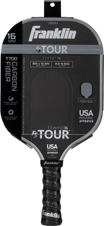 Actual product image Franklin FS Tour Tempo Pickleball Paddle