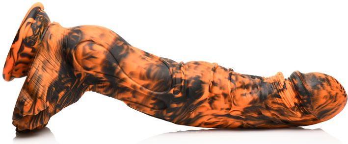 Actual product image Creature Cocks Sabretooth - Silicone Dildo/Black