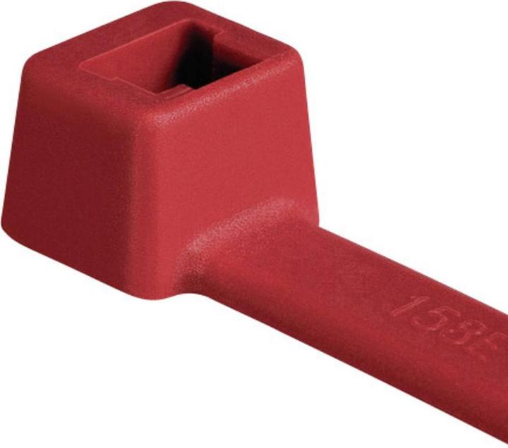 Produktbild HellermannTyton Kabelbinder T50R rot (Kunststoffkabelbinder, 200 mm, 100 Stk.)