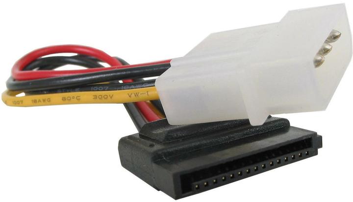 Delock 15pin SATA zu 4pin straight Kabel (6 cm, SATA)