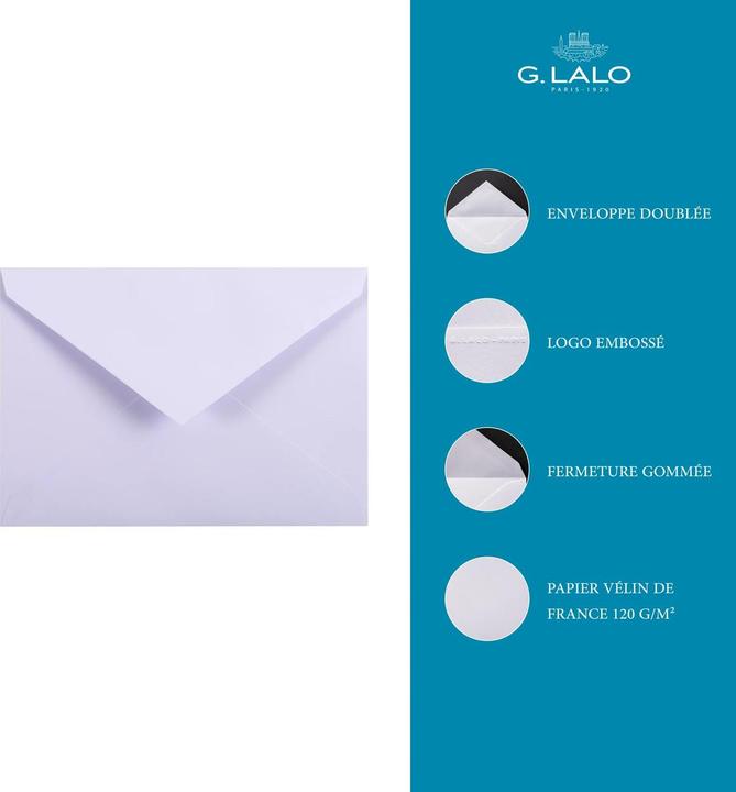 Actual product image Clairefontaine Envelopes (120 x 190 mm, 25x)