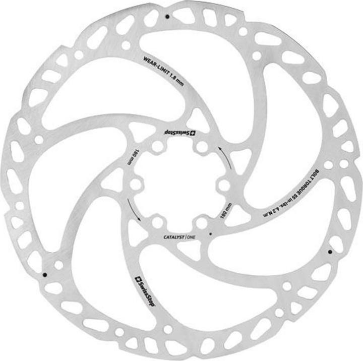 Image du produit swissstop Disque de frein Catalyst One (Ø 180 mm) 6 trous (180 mm)