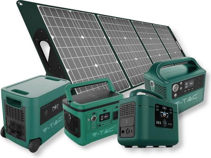 Produktbild V-TAC Faltbares 120WSolarmodul (120 W, 6.25 kg)