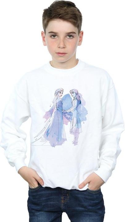 Produktbild Disney Frozen 2 Elsa Anna Sisters Sketch Sweatshirt Jungen (128)