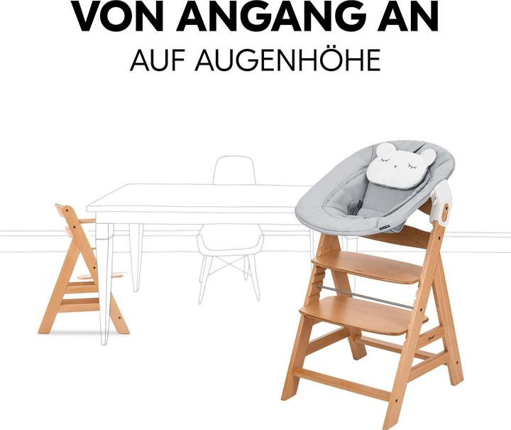 Image du produit Hauck Alpha Newborn Set Pre Nature (Chaise haute pour escaliers)