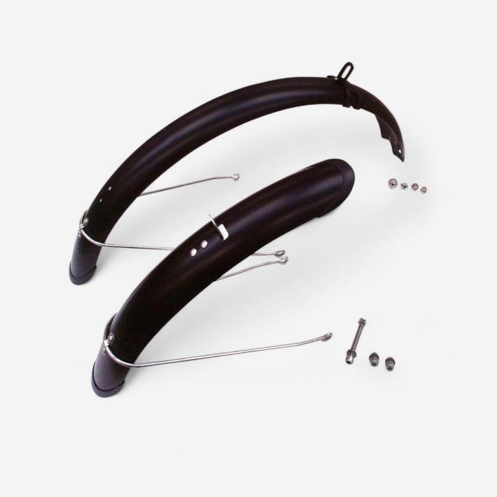 Oxylane Mudguard folding bike polypropylene (Mudguard set)