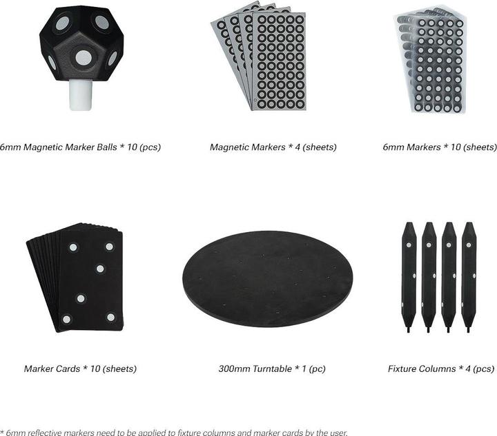 Actual product image Shining 3D Accessory Pro Kit Turntable/Makers