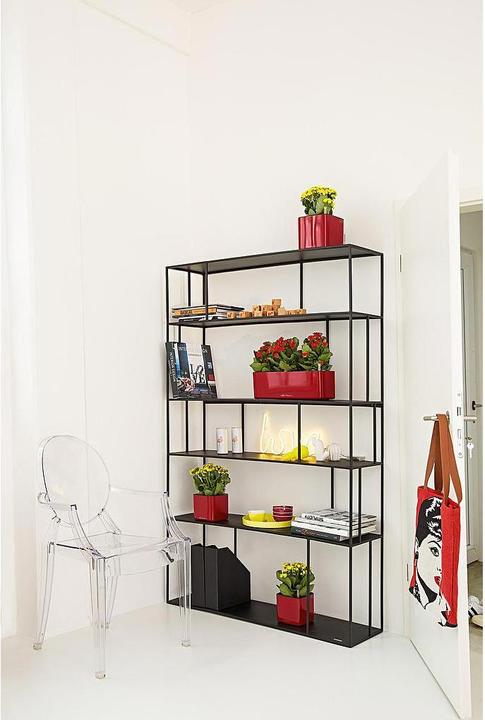 Actual product image Lechuza Cube Glossy Triple (14 cm)