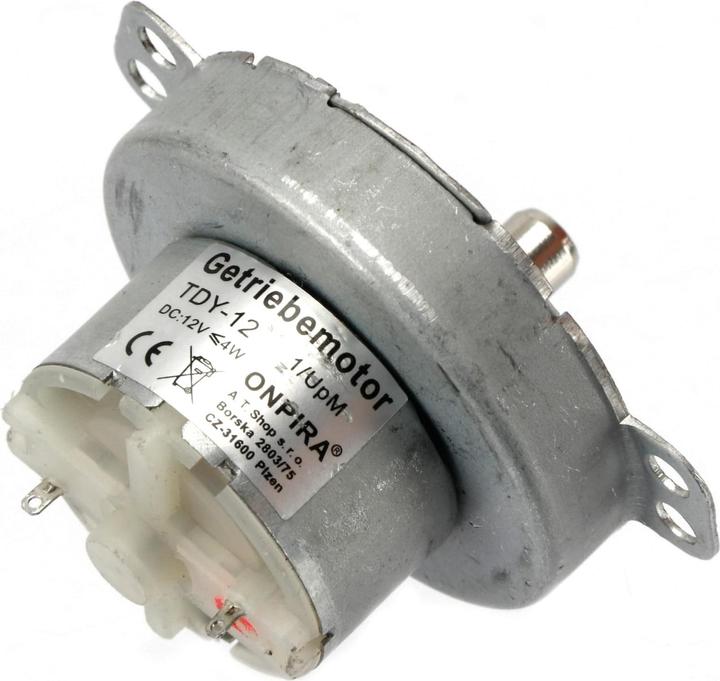 Produktbild Eneroid Gleichstrom-Getriebemotor TDY-12, 12 V-, 0,18 A, 3,5 U/min