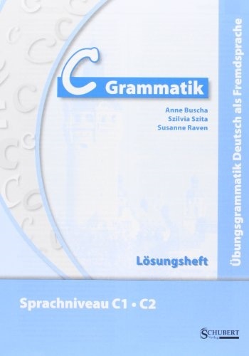 Actual product image C-Grammatik (German, Anne Busha, Szilvia Szita, 2013)