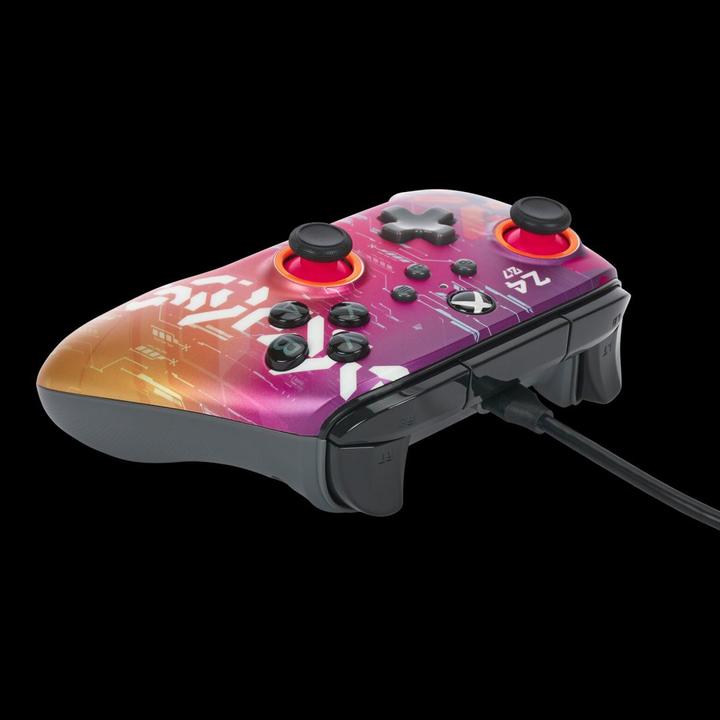 Produktbild PowerA Advantage Wired Controller -peliohjain, Purple Camo, Xbox (Xbox Series S, Xbox Series X)