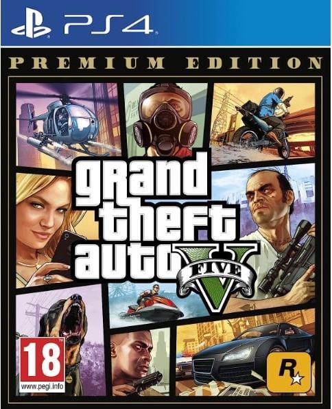 Rockstar GTA 5 - Premium Edition (PS4, Multilingual)
