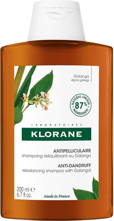 Produktbild Klorane Anti-Schuppen Shampoo mit Galanga (200 ml, Flüssiges Shampoo)