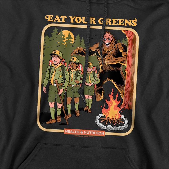 Produktbild Steven Rhodes Eat Your Greens Kapuzenpullover (L)