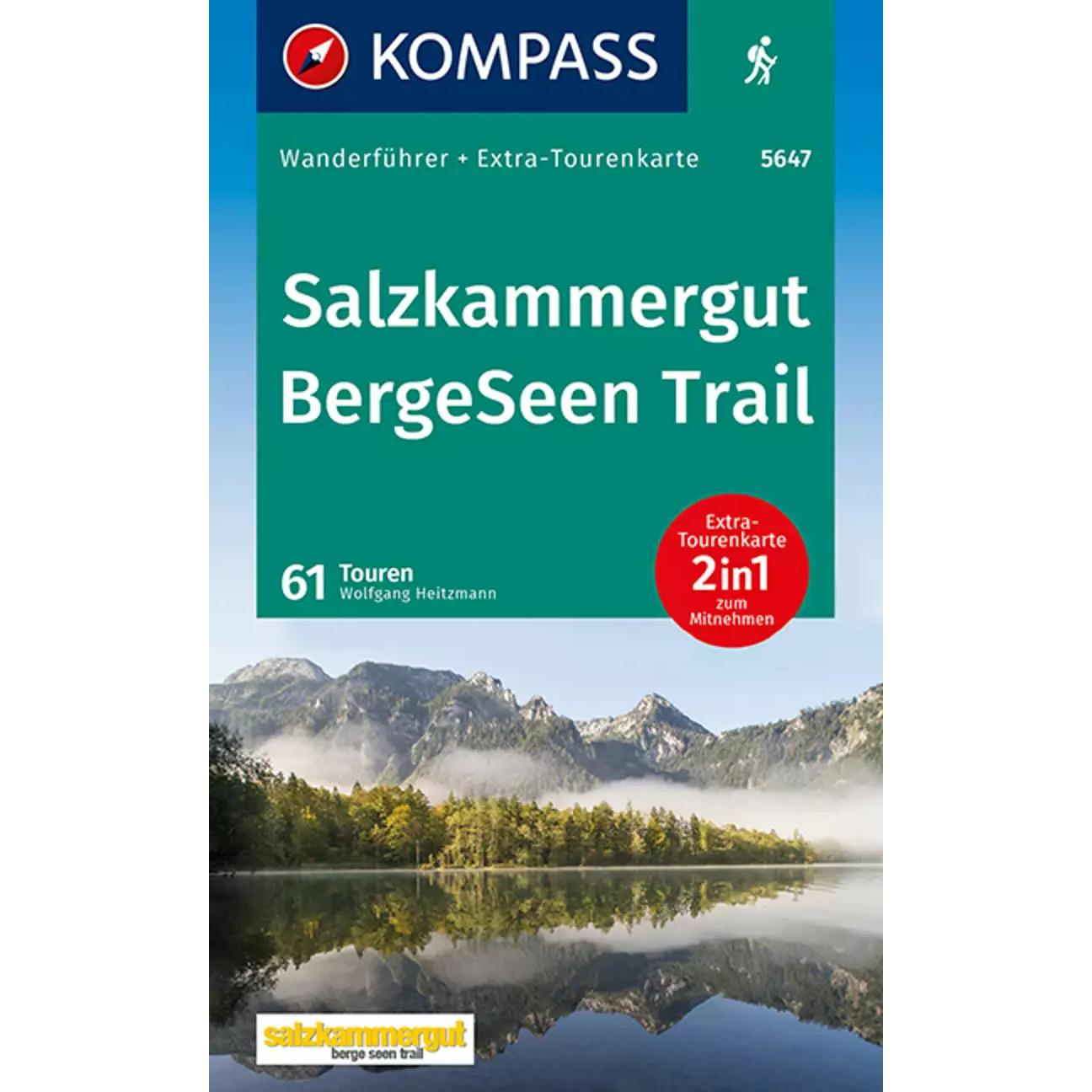 Thumbnail - Wanderführer 5647 Salzkammergut BergeSeen Trail, 61 Touren, Ratgeber von Wolfgang Heitzmann