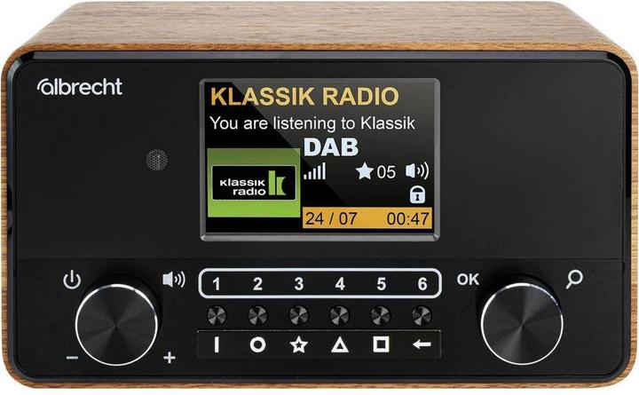 Albrecht DR 866 (DAB+ DAB, FM, Bluetooth)