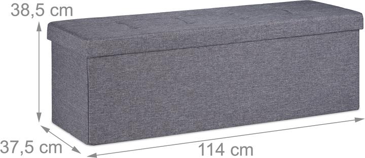 Produktbild Relaxdays Sitzbank (114 cm)
