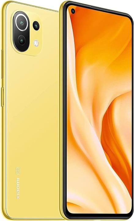 Produktbild Xiaomi Mi 11 Lite 5G (128 GB, Citrus Yellow, 6.55", Hybrid Dual SIM)