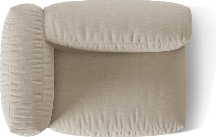 Actual product image Micadoni Modul Left, "Martina", 1 Seat, 121x106x75 Made in Europe (Modular sofa, 1-seater)