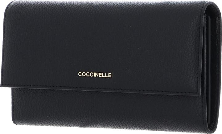 Actual product image Coccinelle Metallic Soft Mini Bag Wallet Grained Leather