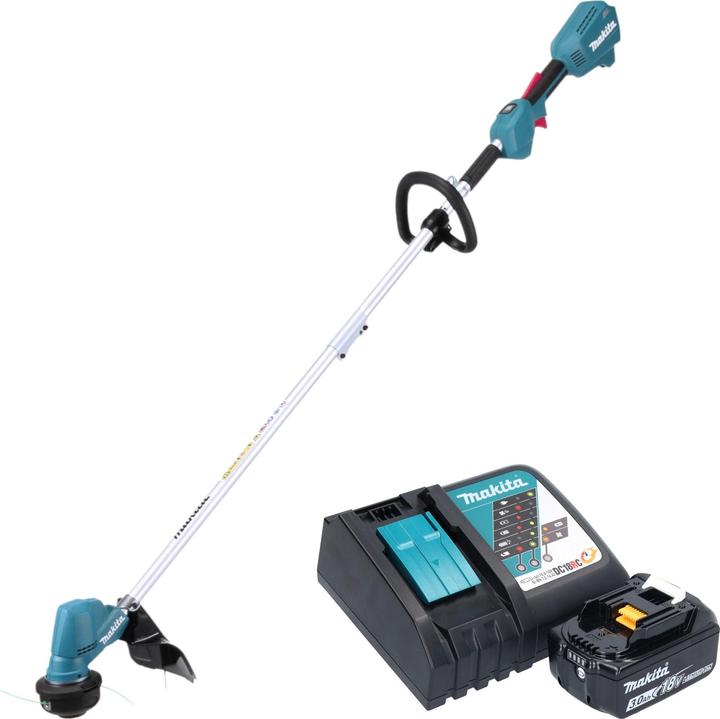 Produktbild Makita DUR 192 LRF1 Akku Rasentrimmer 18 V 300 mm Brushless + 1x Akku 3,0 Ah + Ladegerät (Trimmfaden)