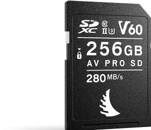 Actual product image Angelbird AV PRO V60 (256 GB, SDXC, U3, UHS-II)