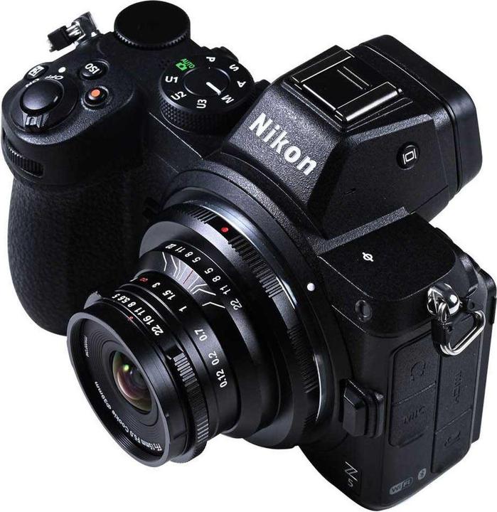 Actual product image Laowa 15mm f/5 Cookie FF â Black Nikon Z (Auto Aperture) (Nikon Z, full size)