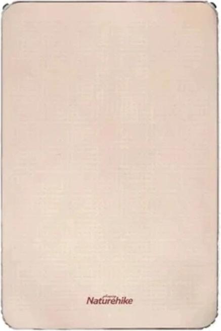 Actual product image Naturehike Self-inflating sleeping pad wide sleeping pad 6cm nh20dz002-beige