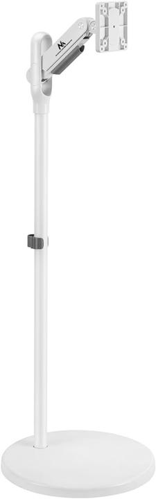 Maclean Stojak podłogowy na monitor/TV MC-970 W, mobilny, sprężyna gazowa (Boden, 35", 10 kg)