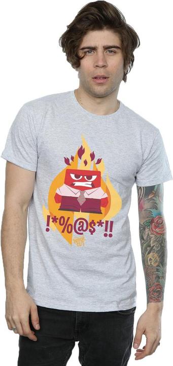 Immagine prodotto Disney Inside Out Fired Up Maglietta Uomo (XL)