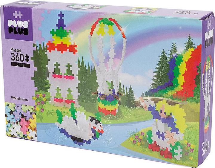 Produktbild Plus-Plus Rainbow Hot Air Balloon Pastel