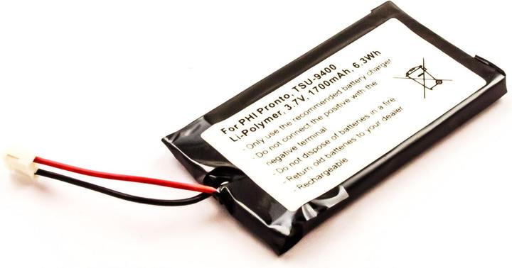 Actual product image AGI Battery compatible with Philips Pronto TSU-9400 - Battery - 1,700 mAh (1 pcs., 1700 mAh)