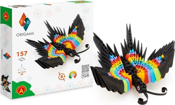 Produktbild Selecta Spielzeug ORIGAMI 3D - Schmetterling, 154 Stk.