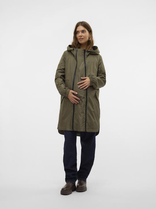 Produktbild Mamalicious Stehkragen Elastische Bündchen Mantel Jacke (S)