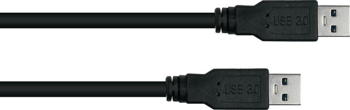 Image du produit Good Connections Kabelmeister USB 3.0 vers USB-A CU 1m noir (1 m)