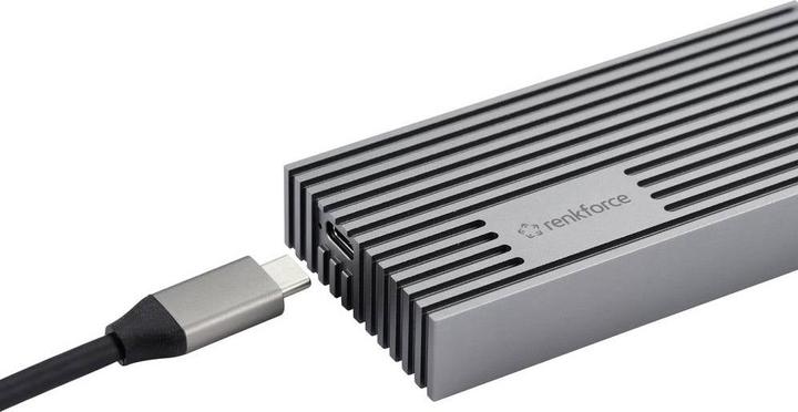Productafbeelding Renkforce RF-5596326 M.2 behuizing voor harde schijf M.2 2280 USB 4 (M.2 2280)