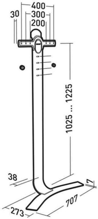 Image du produit Erard Standit 400 (30 kg, 30" - 65")
