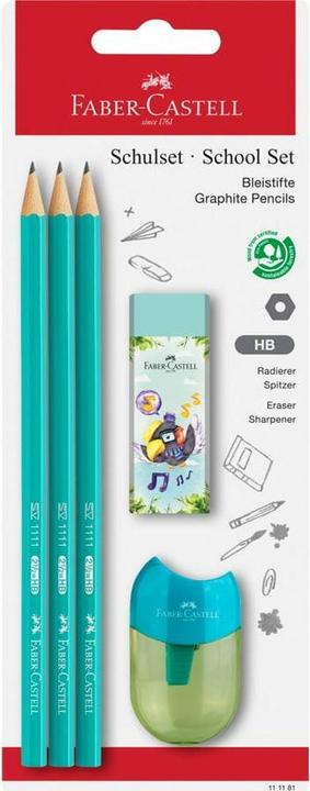 Actual product image Faber-Castell School set (HB, 3x)