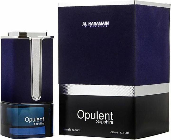 Actual product image Al Haramain Opulent Sapphire by Eau de Parfum Spray (Unisex) 100 ml (Eau de parfum, 100 ml)