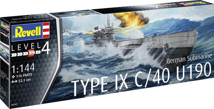 Produktbild Revell German Submarine Type IX C/40 (U190)