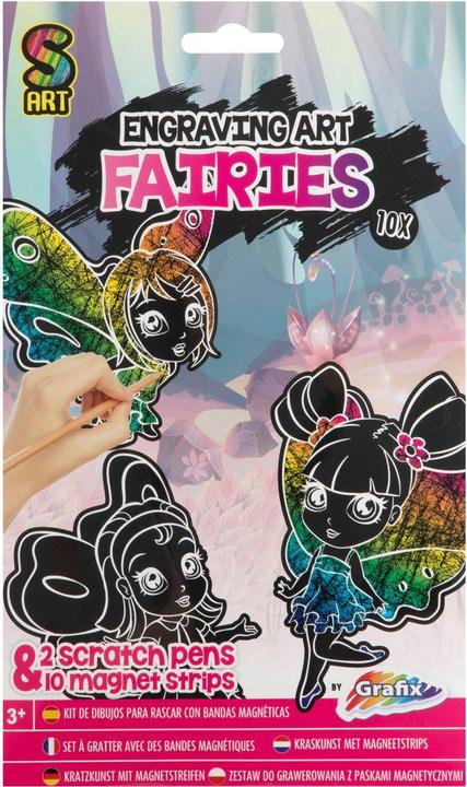 Actual product image Grafix Scratching set magnets