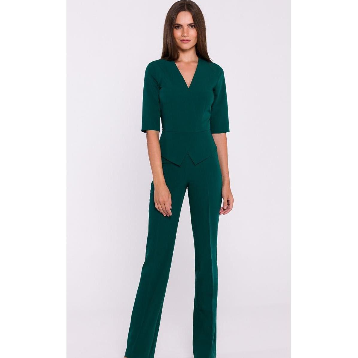 Stylove, Damen, Jumpsuit, Overall, Grün, (XXL)