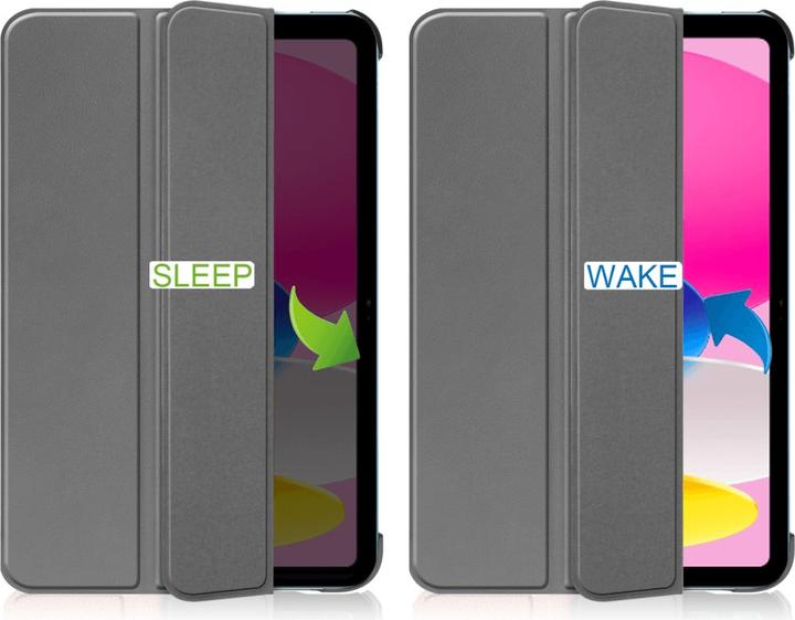 Produktbild Cover-Discount iPad 2025 / 2022 - Tri-fold Smart Leder Case (Apple iPad 2022 (10. Gen), Apple iPad 2025 (11. Gen))