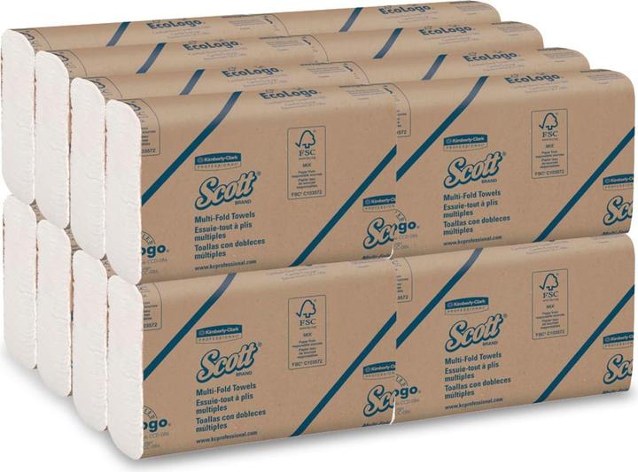 Actual product image Scott Paper towels 1804 Interfold folding 1-ply 4,000 towels