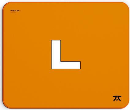 Productafbeelding Fnatic MAX Focus 3 L Pro Gaming Muismat, Sunrise Orange Glad Doek Controle Oppervlak, Waterbestendig (L)