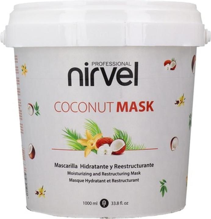 Immagine prodotto Nirvel Professional Nirvel Maschera al Cocco 1000 Ml - Trattamento Nutriente per Capelli (1000 ml)