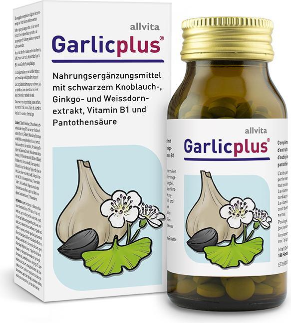 Image du produit Allvita Garlic plus cpr pell (180 pièce(s), Cachets, 196 g)